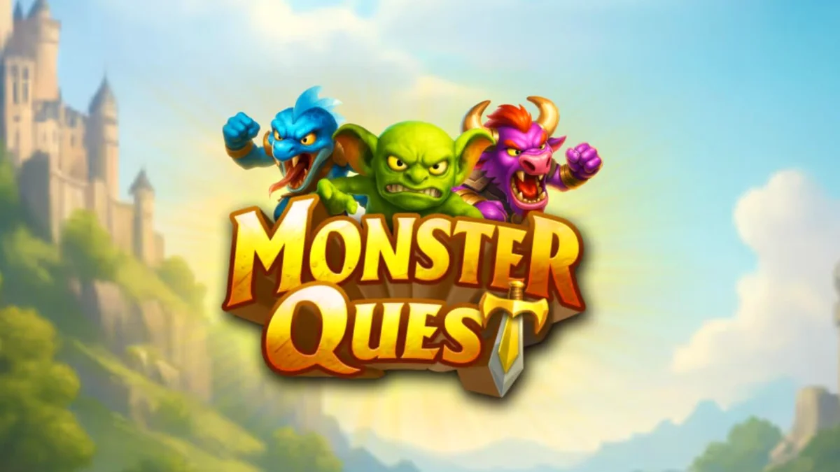 Ksatria berhadapan dengan monster dalam slot Monster Quest